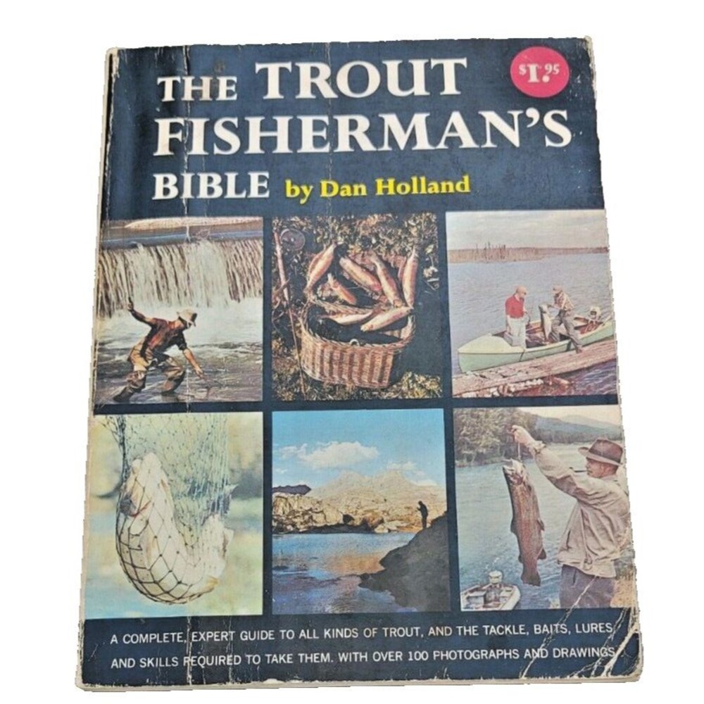 Trout Fishermans Bible - Paperback, by Holland Dan - Acceptable-1962, Fishing